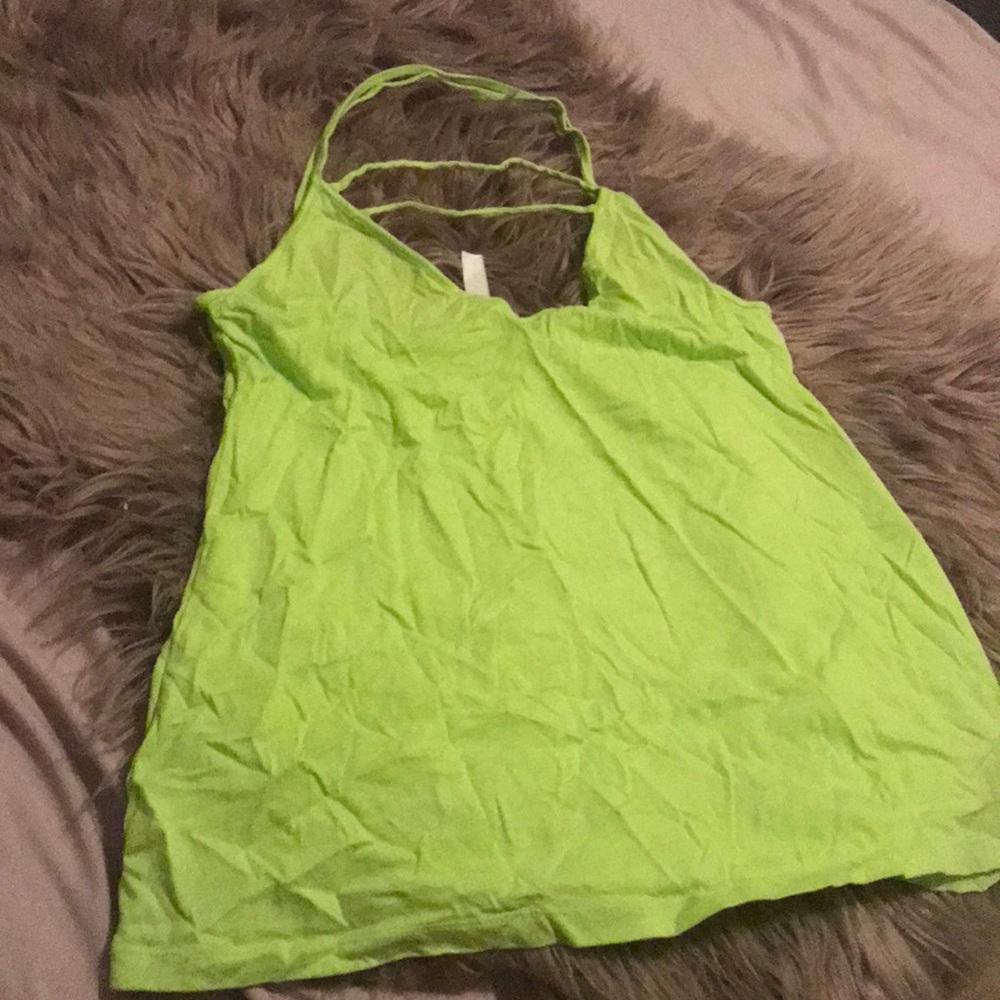 Fabletics Neon Green Top